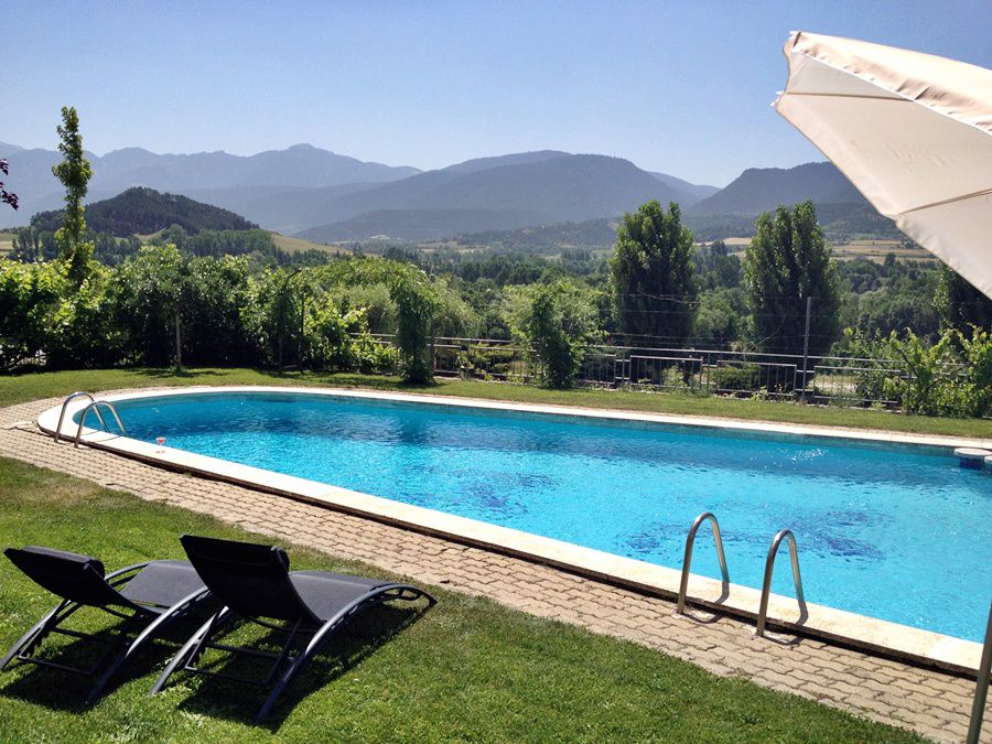 Hotel Fonda Matia Bellver De Cerdanya Exteriér fotografie